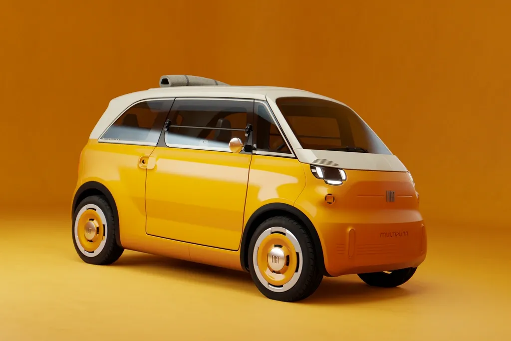 Fiat unveiled the conceptual electric vehicle Multiplina