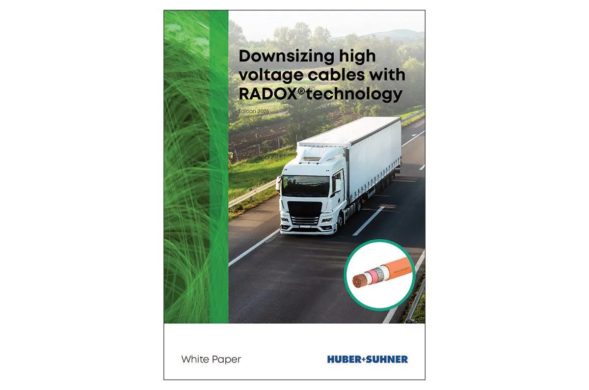 Moving beyond corrugated high voltage cables with RADOX® from HUBER+SUHNER
